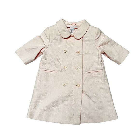 Janie And Jack Vintage Pea Coat Size 3-6m - Picture 1 of 8